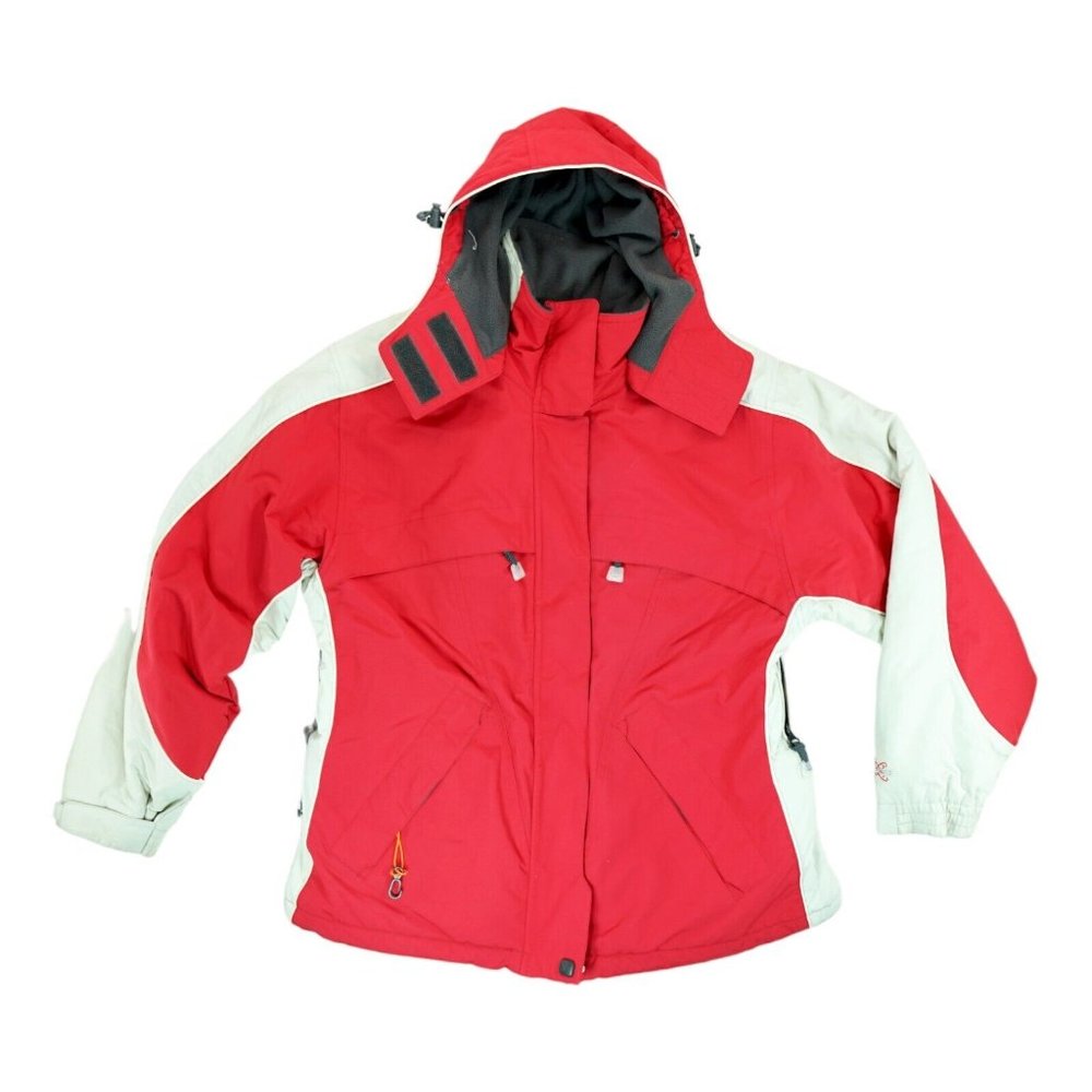 NEW TE408 Turbine Boardwear Kids red Large Snowboard Ski Jacket Lined Hooded